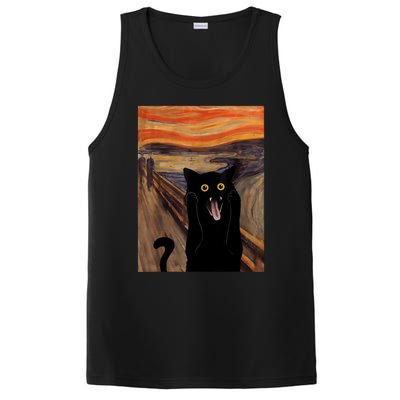 The Scream Picture Munch Cats Mice Parody PosiCharge Competitor Tank