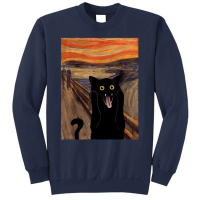 The Scream Picture Munch Cats Mice Parody Sweatshirt