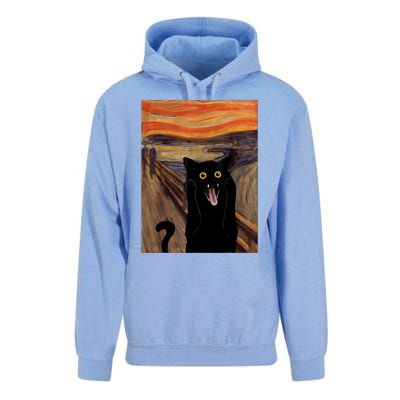 The Scream Picture Munch Cats Mice Parody Unisex Surf Hoodie