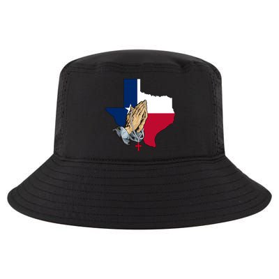 Texas Strong Pray For Uvalde Cool Comfort Performance Bucket Hat