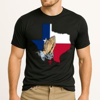 Texas Strong Pray For Uvalde Cooling Performance Crew T-Shirt