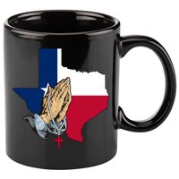 Texas Strong Pray For Uvalde 11oz C Handle Ceramic Mug