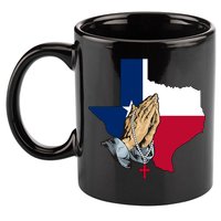 Texas Strong Pray For Uvalde 11oz C Handle Ceramic Mug