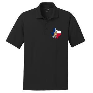 Texas Strong Pray For Uvalde PosiCharge RacerMesh Polo