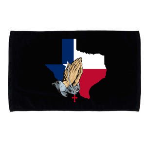 Texas Strong Pray For Uvalde Microfiber Hand Towel