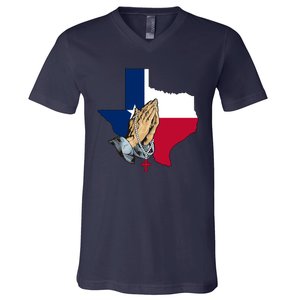 Texas Strong Pray For Uvalde V-Neck T-Shirt