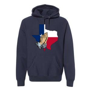 Texas Strong Pray For Uvalde Premium Hoodie