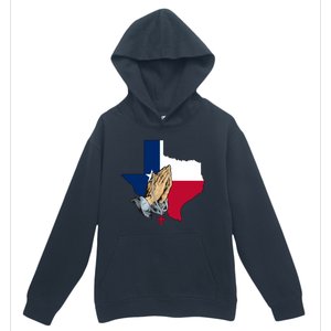 Texas Strong Pray For Uvalde Urban Pullover Hoodie