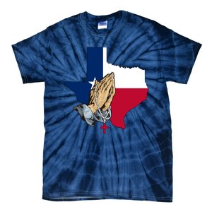 Texas Strong Pray For Uvalde Tie-Dye T-Shirt