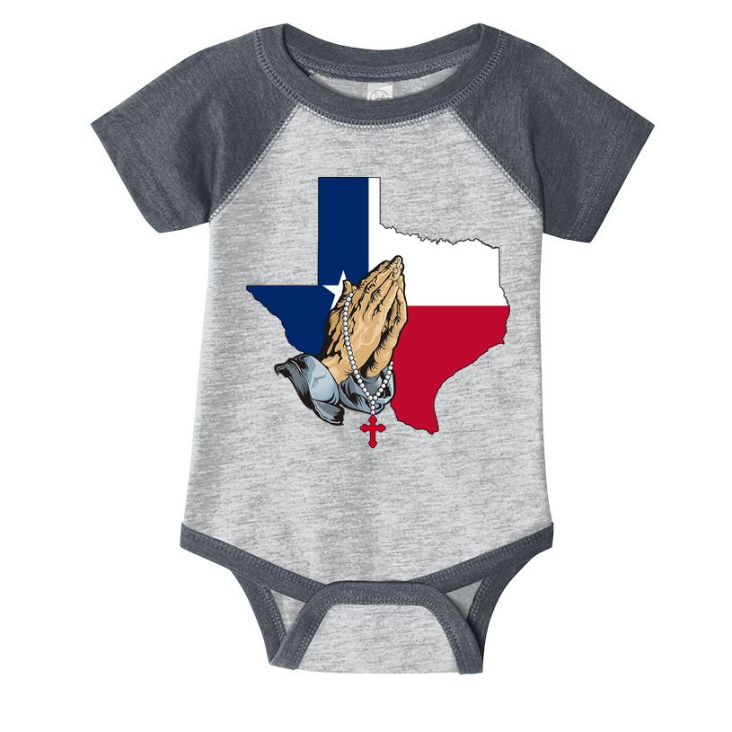 Texas Strong Pray For Uvalde Infant Baby Jersey Bodysuit
