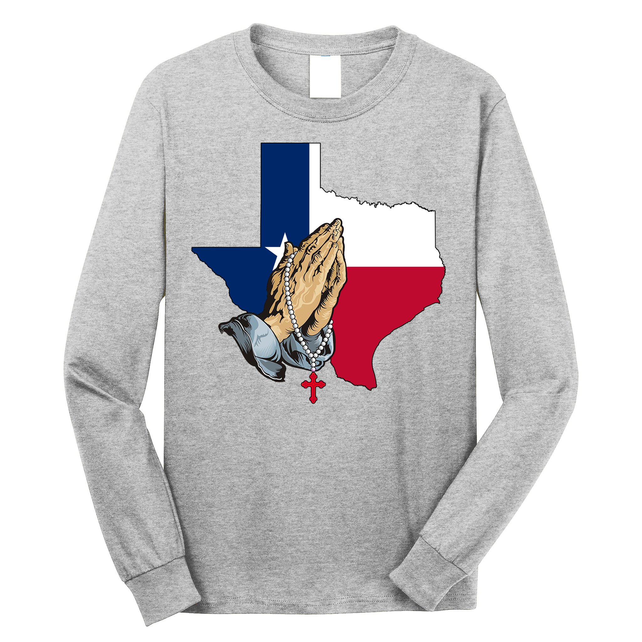 Texas Strong Pray For Uvalde Long Sleeve Shirt