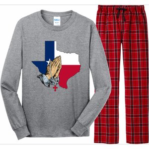 Texas Strong Pray For Uvalde Long Sleeve Pajama Set