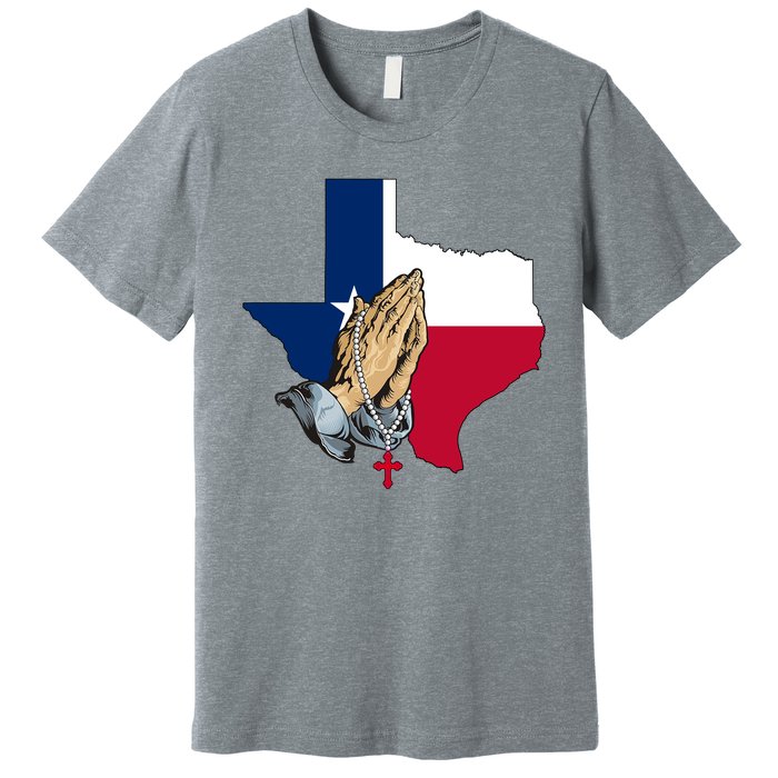 Texas Strong Pray For Uvalde Premium T-Shirt