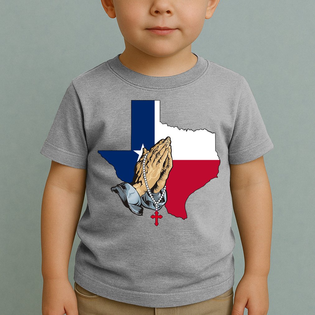 Texas Strong Pray For Uvalde Toddler T-Shirt