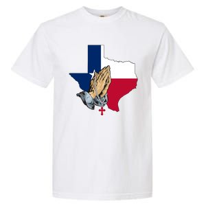 Texas Strong Pray For Uvalde Garment-Dyed Heavyweight T-Shirt