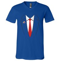 Trump Suit President Funny V-Neck T-Shirt