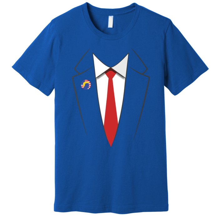 Trump Suit President Funny Premium T-Shirt