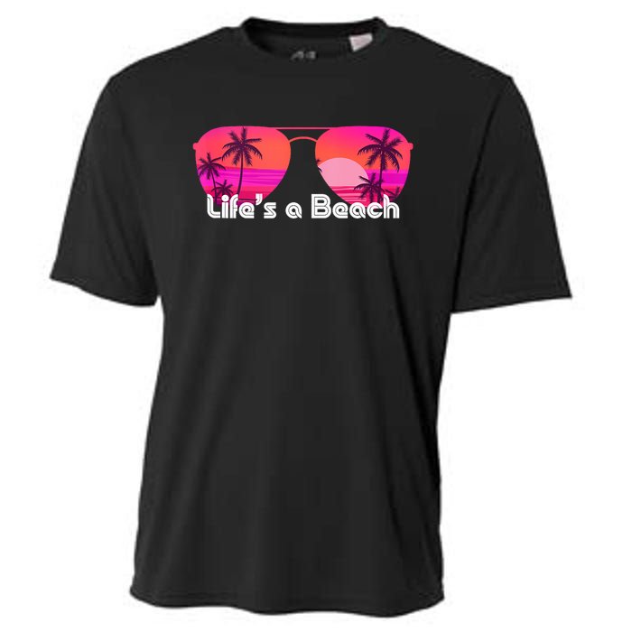 Tropical Sunset Paradise Cooling Performance Crew T-Shirt