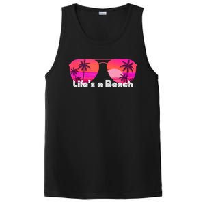 Tropical Sunset Paradise PosiCharge Competitor Tank