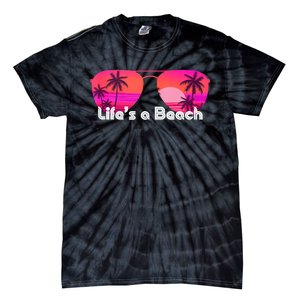 Tropical Sunset Paradise Tie-Dye T-Shirt