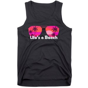 Tropical Sunset Paradise Tank Top