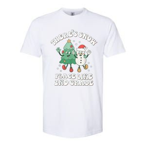 There’s Snow Place Like 2nd Grade Merry Teacher Xmas Snowman Softstyle CVC T-Shirt