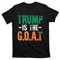 Trump St Patrick's Day Party Gift Donald Trump GOAT T-Shirt