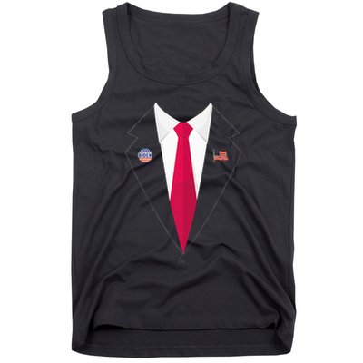 Tuxedo Suit Presidents Day Gift Joe Biden Pin Costume 2020 Tank Top