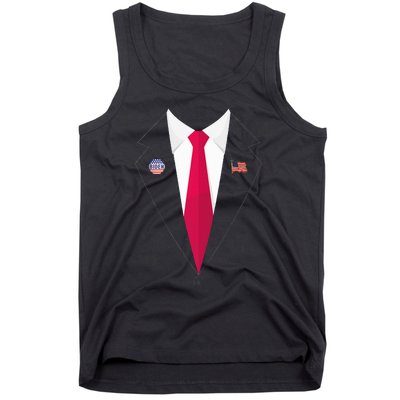 Tuxedo Suit Presidents Day Gift Joe Biden Pin Costume 2020 Tank Top