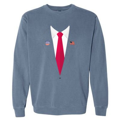 Tuxedo Suit Presidents Day Gift Joe Biden Pin Costume 2020 Garment-Dyed Sweatshirt