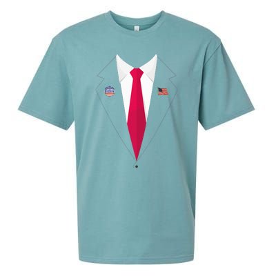 Tuxedo Suit Presidents Day Gift Joe Biden Pin Costume 2020 Sueded Cloud Jersey T-Shirt