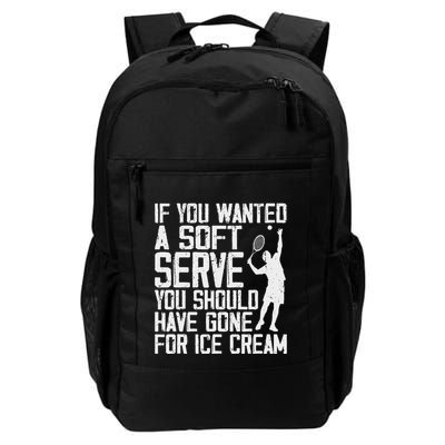 Tennis Sport Player Joke For Tennis Lover Coach Backpack