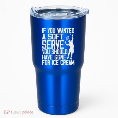 Tennis Sport Player Joke For Tennis Lover Coach Tumbler