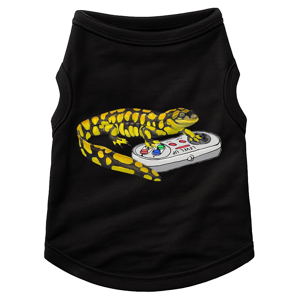 Tiger Salamander Playing Video Game Salamanders Gamers Doggie Tank