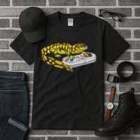 Tiger Salamander Playing Video Game Salamanders Gamers Tall T-Shirt