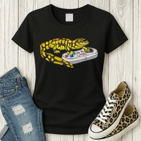 Tiger Salamander Playing Video Game Salamanders Gamers Womens T-Shirt