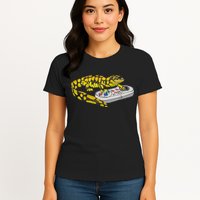 Tiger Salamander Playing Video Game Salamanders Gamers Womens T-Shirt