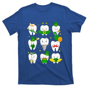 Teeth St Patrick Dentist Dental Assistant Irish Leprechaun T-Shirt