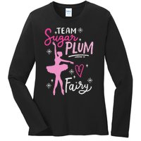 Team Sugar Plum Fairy Nutcracker Ballet Dance Christmas Girl Ladies Long Sleeve Shirt