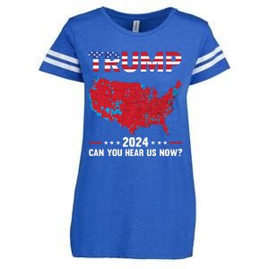 Trump Support Presidential Election Can You Hear Us Now Enza Ladies Jersey Football T-Shirt