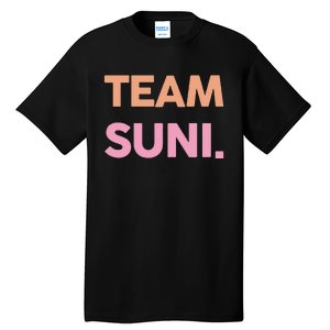 Team Suni Proud Family Surname Last Name Tall T-Shirt