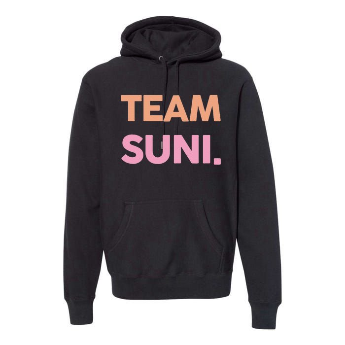 Team Suni Proud Family Surname Last Name Premium Hoodie