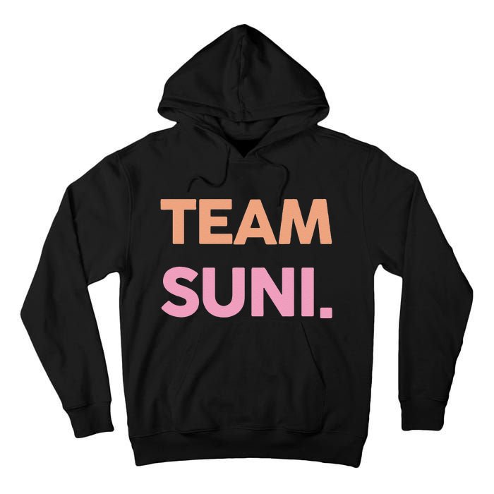 Team Suni Proud Family Surname Last Name Tall Hoodie