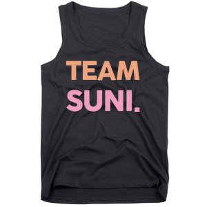 Team Suni Proud Family Surname Last Name Tank Top