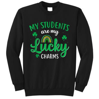 Teacher St Patricks Day My Students Are My Lucky Charms Sweatshirt