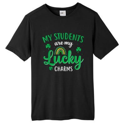 Teacher St Patricks Day My Students Are My Lucky Charms Tall Fusion ChromaSoft Performance T-Shirt