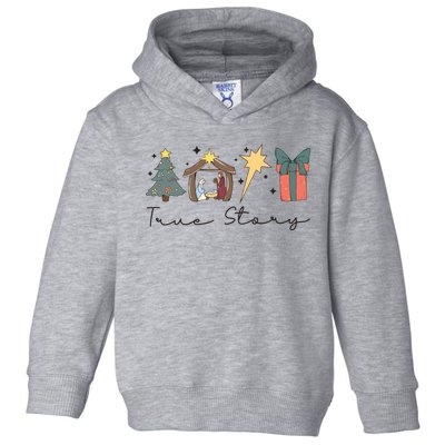 True Story Png Morning Star Christian Christmas Toddler Hoodie