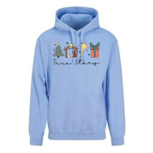 True Story Png Morning Star Christian Christmas Unisex Surf Hoodie