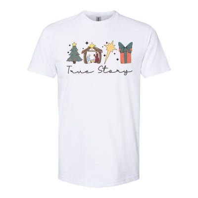 True Story Png Morning Star Christian Christmas Softstyle CVC T-Shirt