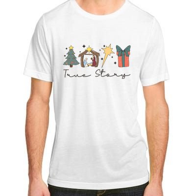 True Story Png Morning Star Christian Christmas Adult ChromaSoft Performance T-Shirt